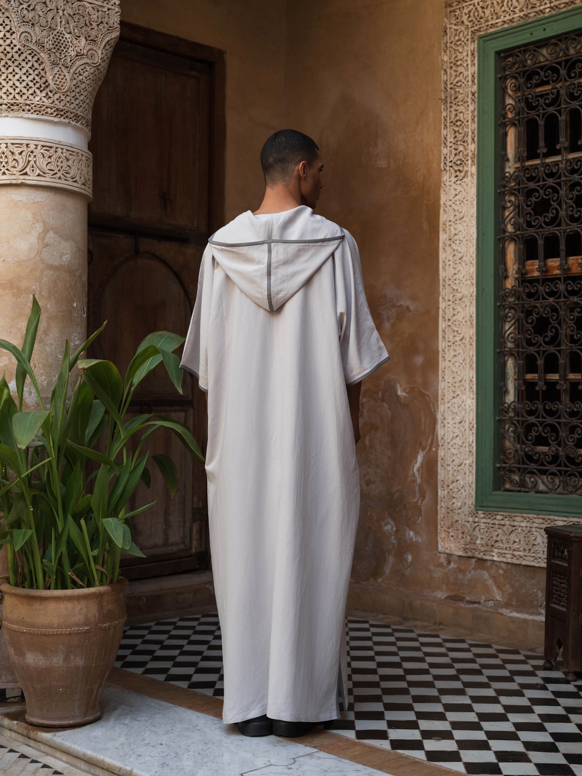 Men's Jalabiya - Gray