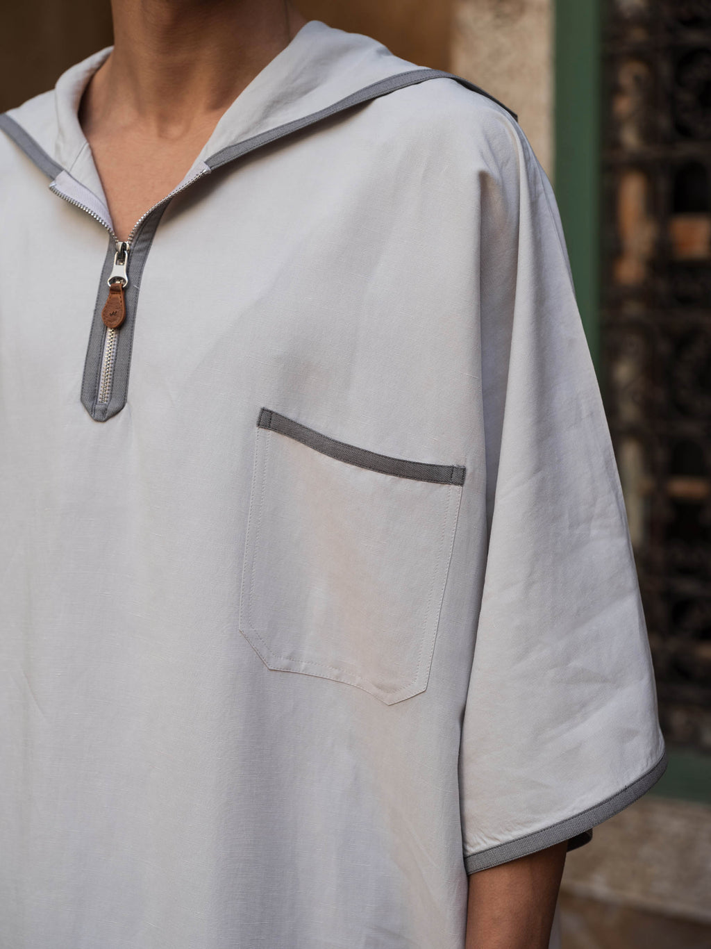Men's Jalabiya - Gray