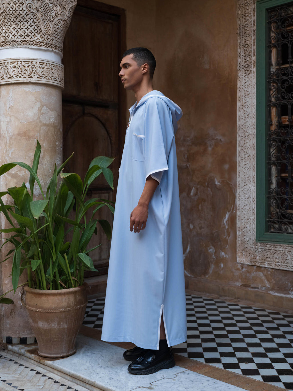 Men's Jalabiya - Blue