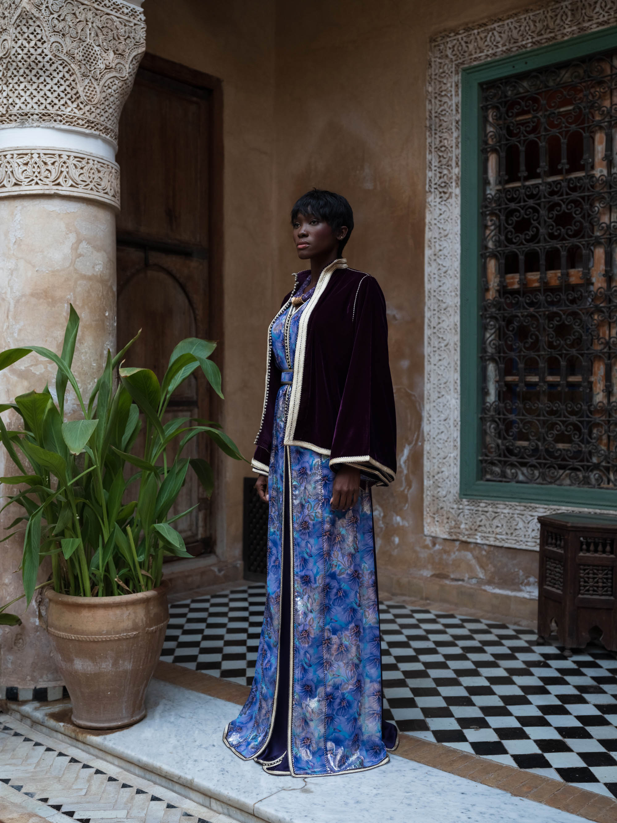 Velvet Petals - Burgundy