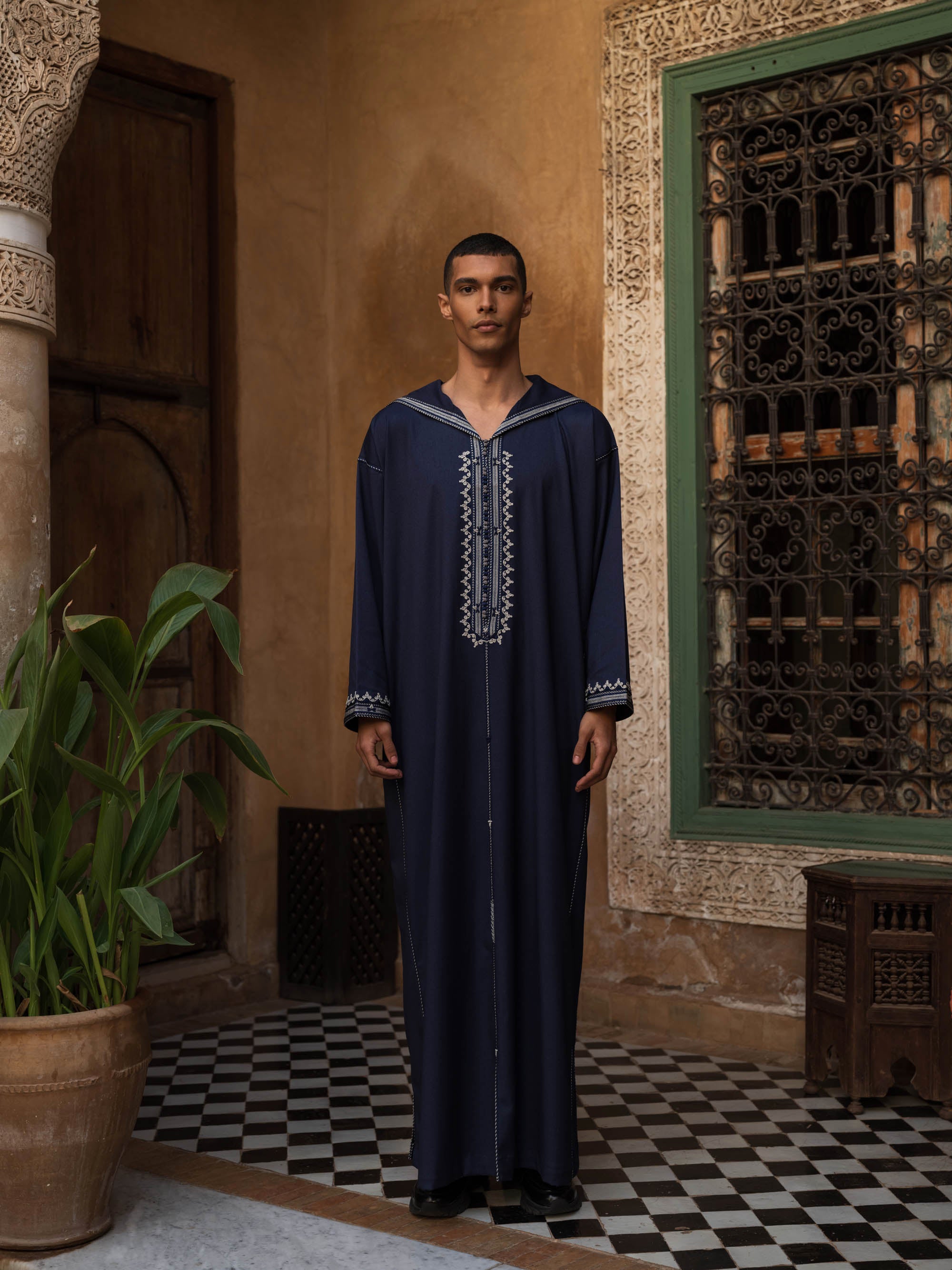 Men's Moroccan Jalabiya