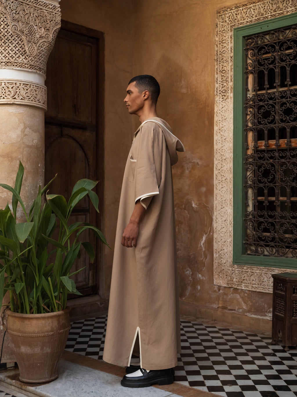 Men's Jalabiya - Camel