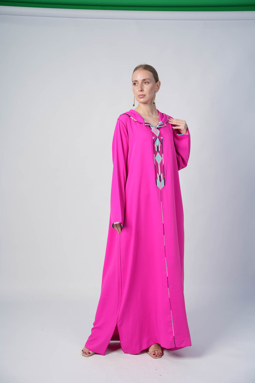 Randa Kaftan Pink