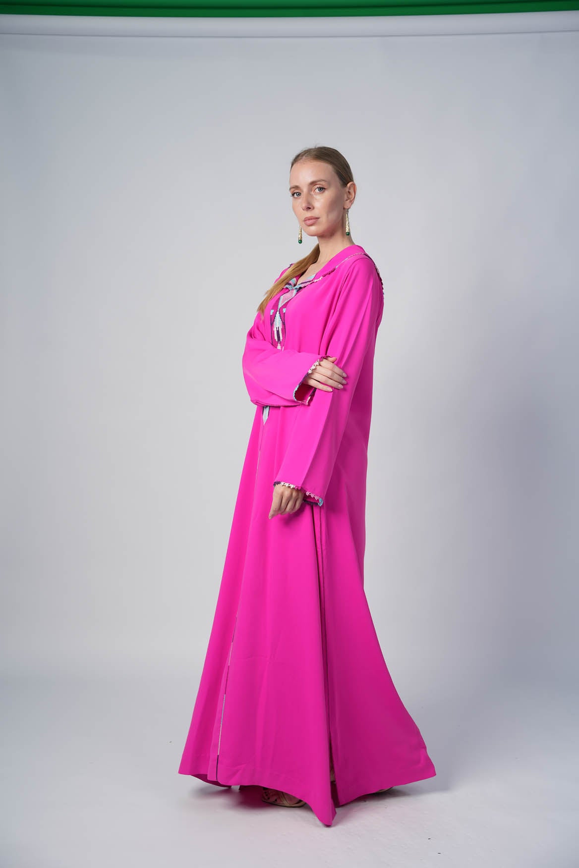 Randa Kaftan Pink