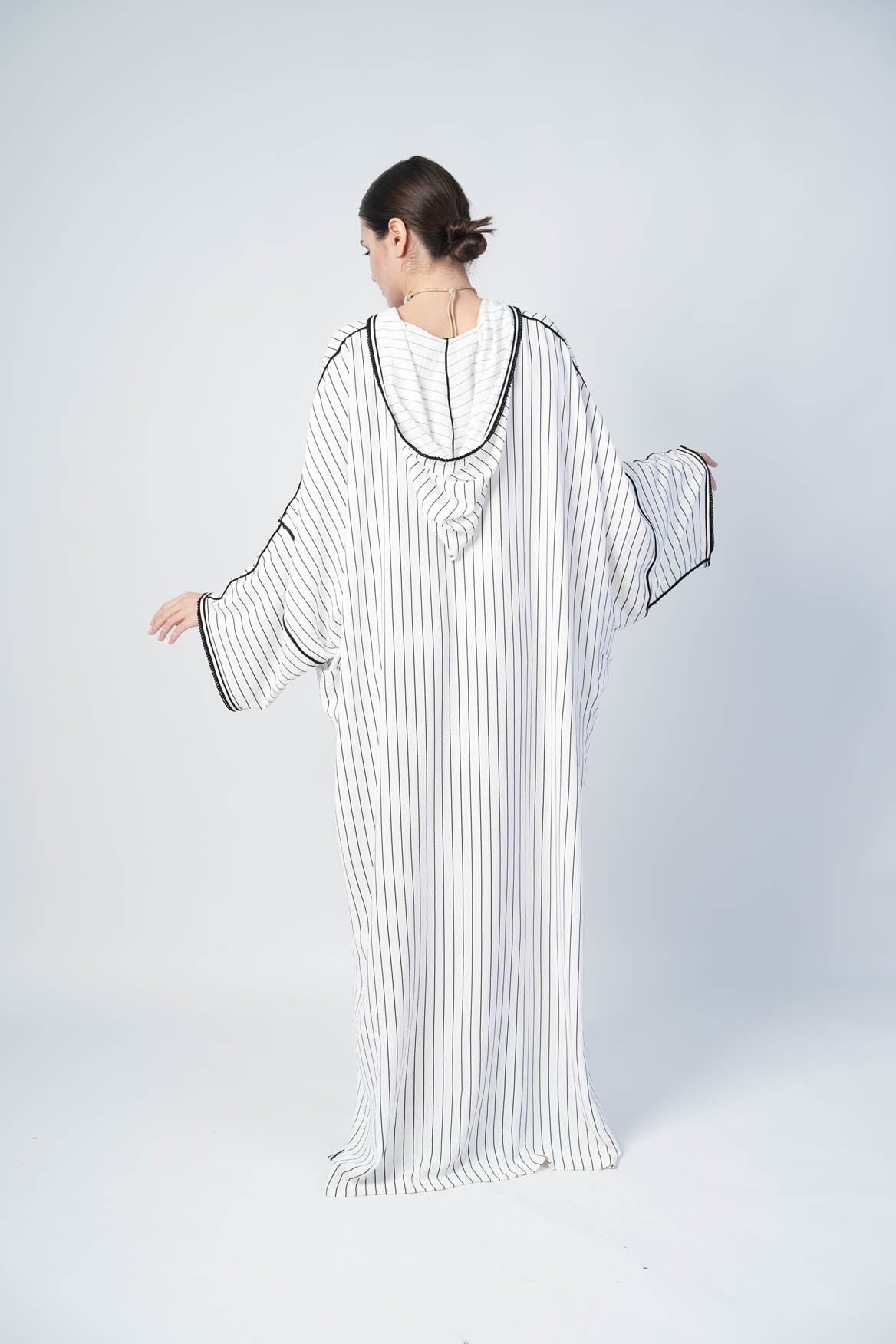 Blue Linen Kaftan