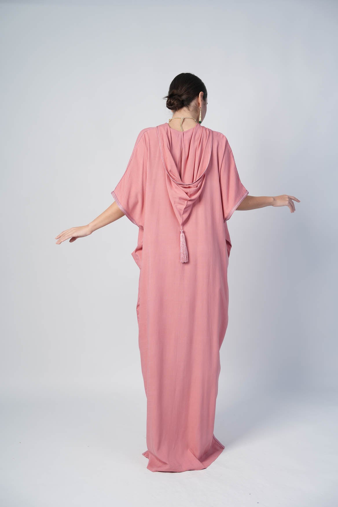 Cotton Pink Kaftan