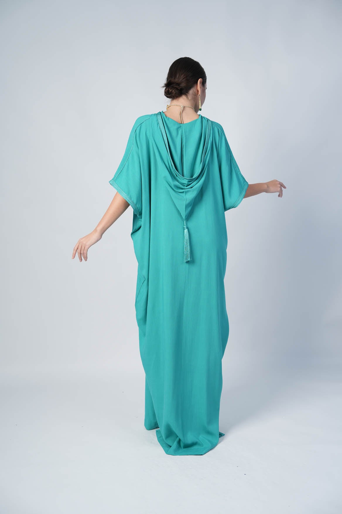 Cotton Green Kaftan