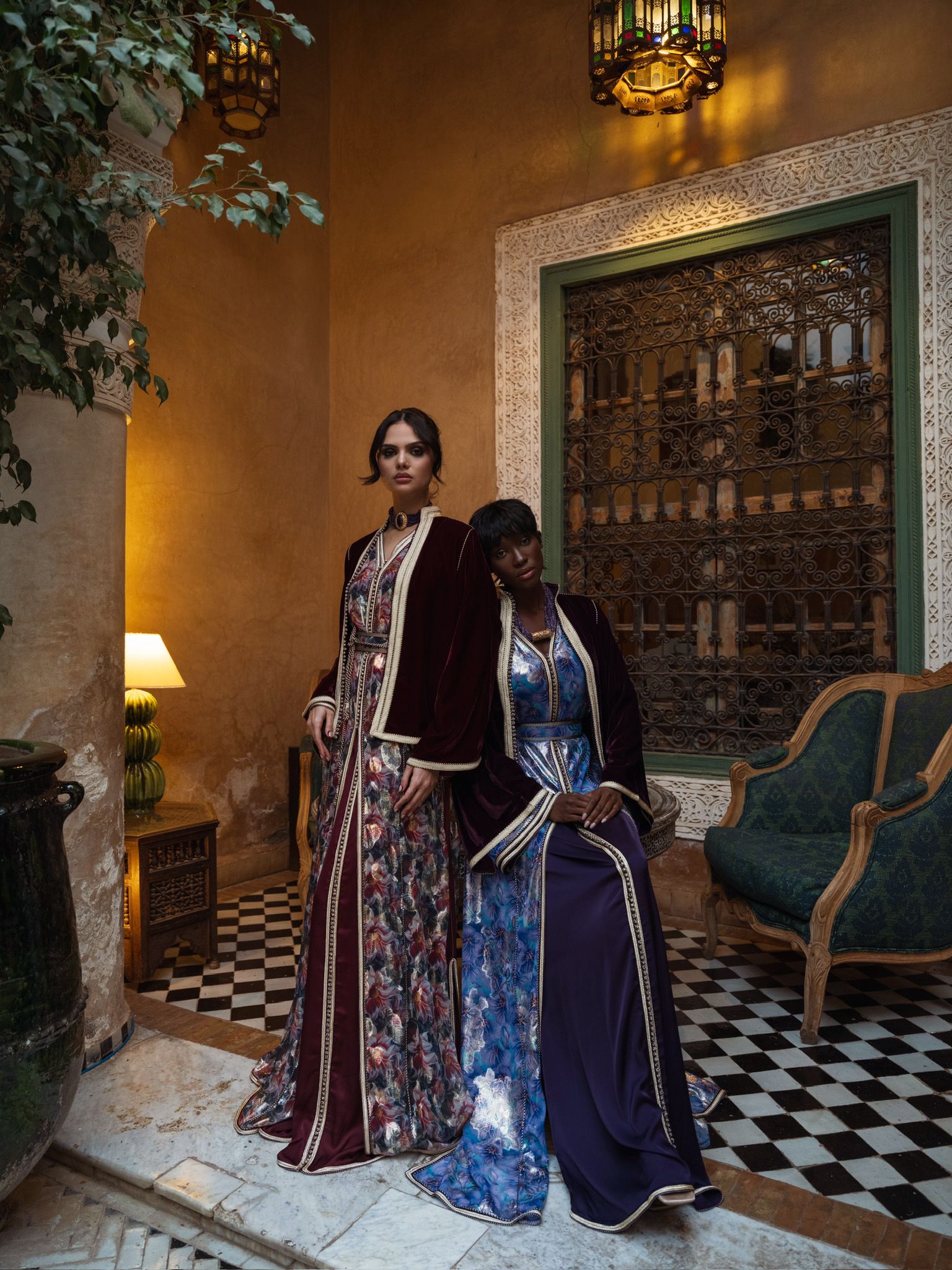 Velvet Petals - Burgundy