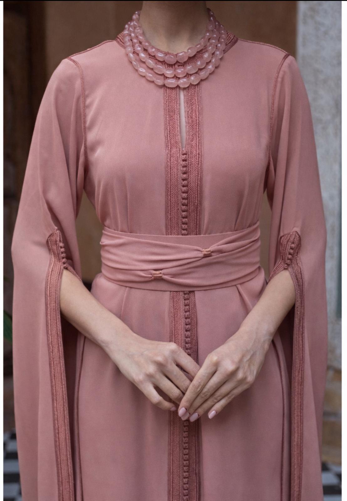 Dusty Rose Kaftan